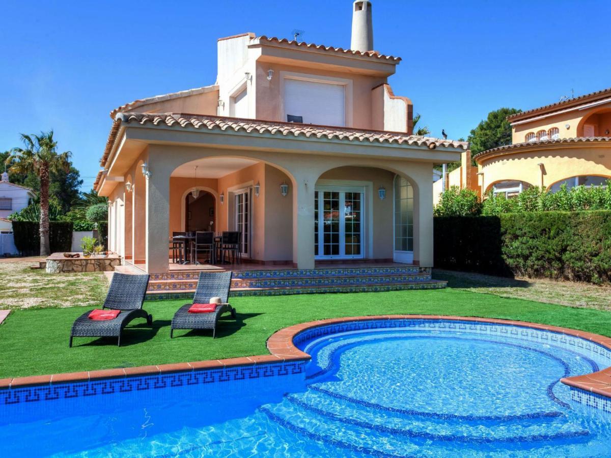 Villa Villa Caleta By Interhome Les Tres Cales ภายนอก รูปภาพ